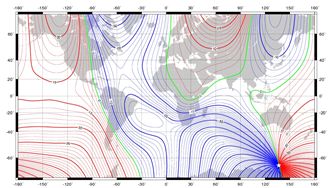 Magnetic declination